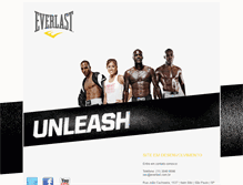 Tablet Screenshot of everlast.com.br