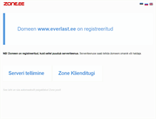 Tablet Screenshot of everlast.ee